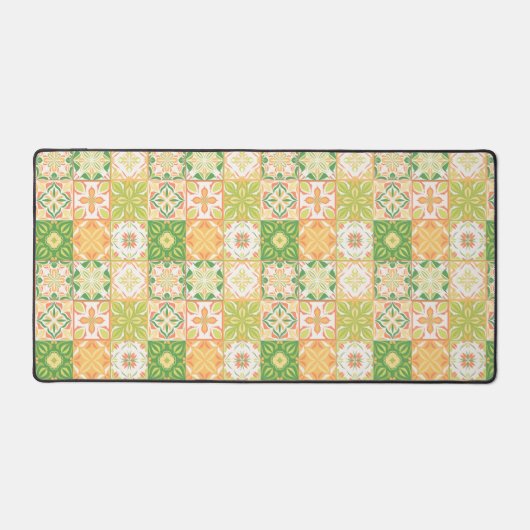 Carreaux ornés en vert et jaune (Recto)