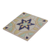 Carreaux portugais Azulejo - Bleu Vintage 4x4 (Côté)