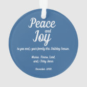 Carreaux portugais Cadre photo pour Noël en famill (dos)