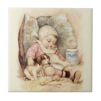 Carreaux pour enfants vintages et victoriens
