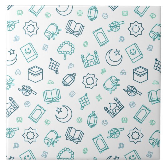 Carreaux Ramadan Doodles (Devant)