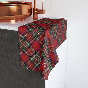 Carreaux Rouges et Verts Tartan Classique Rustique