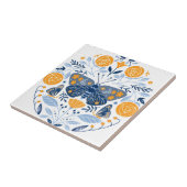 carreaux suédois motif floral moderne (Côté)