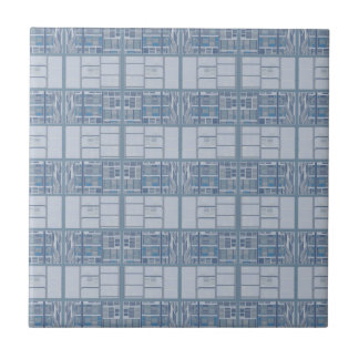 Carreaux texturés gris bleu