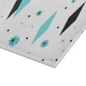 Carreaux turquoise rétro & Planche à découper (Coin)