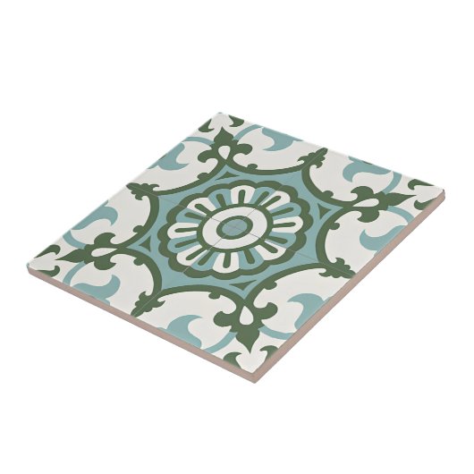 carreaux verts (Côté)