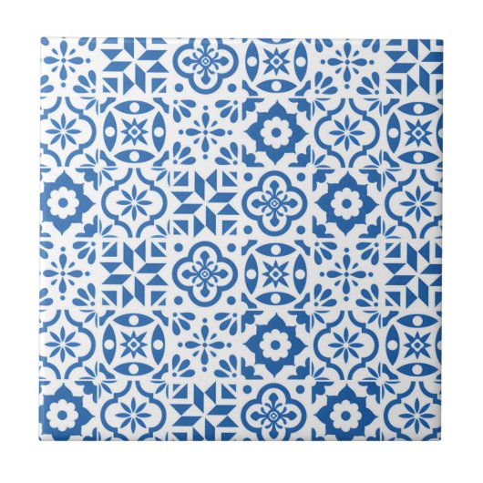 carreaux verts portugais classiques (Devant)