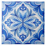 Carreaux vintage Blue Maiolica<br><div class="desc">Vintage bleu bleu marine carreaux do-it-yourself carreaux décoratifs, carreaux de faveur de mariage, douches nuptiales, décoration de maison do-it-yourself matériaux</div>