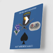 CARRÉE 2E BATAILLE 506E INFANTERIE 101E HORLOGE D'AÉRONEF (Angle)