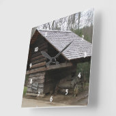 Carrée Ancienne horloge stagecoach (Angle)