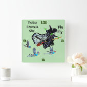 CARRÉE ASSISTANT DE L'OZ FLYCH CARRÉ WALL HORLOGE (Maison)