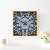 Carrée Big Ben Wall Horloge (Maison)