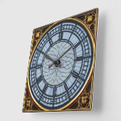 Carrée Big Ben Wall Horloge (Angle)