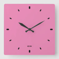 Buble chewing-gum rose horloge visage et noir heur