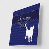 Carrée Collection Cuddle Cats - horloge (Angle)