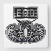 Conception Unique Horloge Commémorative EOD
