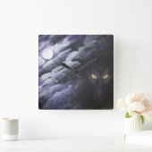Carrée Dragon Moon- Horloge (Maison)