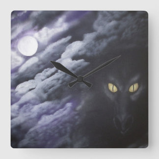 Carrée Dragon Moon- Horloge