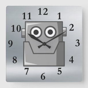 CARRÉE HEUREUX ROBOT HEAD HORLOGE