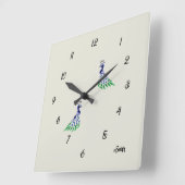 Carrée Horloge : (Angle)