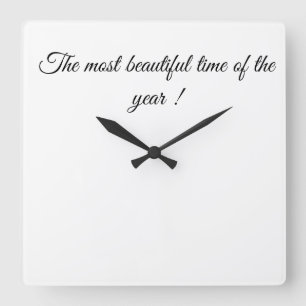 Carrée horloge