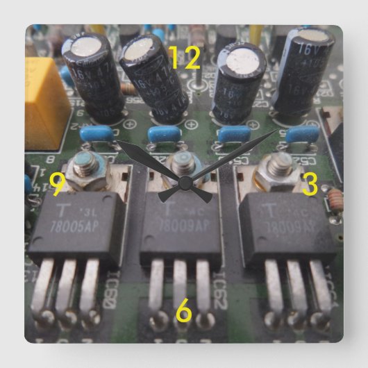 Carrée Horloge (Recto)