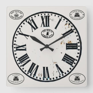 Carrée Horloge 1