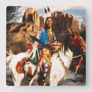 Carrée Horloge 1A indienne