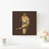 Carrée Horloge à queue rouge (Maison)