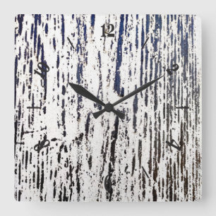 Carrée Horloge Abstraite du carré motif