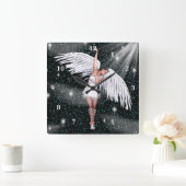 Carrée Horloge Angel (Maison)