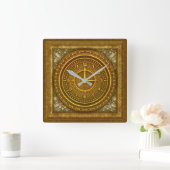 Carrée Horloge baroque victorienne (Maison)