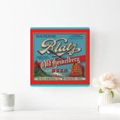 Carrée Horloge Blatz Old Heidelberg Beer Wall (Maison)