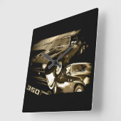 Carrée Horloge Camaro 1969 (Angle)