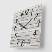 Carrée Horloge Carré agricole (Angle)