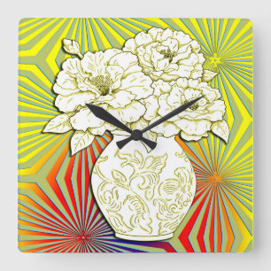 Carrée Horloge Carré Art déco des années 1920