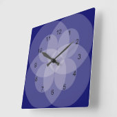 Carrée Horloge - Cercles d'intersection (Angle)