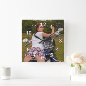 Carrée Horloge Chic-Wall (Maison)