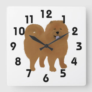 Carrée Horloge Chow
