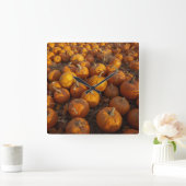 Carrée Horloge citrouille (Maison)