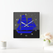 Carrée Horloge - Clipper Ship (Maison)