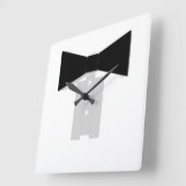 Carrée Horloge Cravate (Angle)