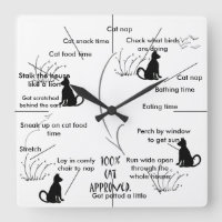 Horloge d'activité de chat pour chats CricketDiane