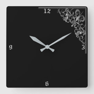 CARRÉE HORLOGE D'ART DÉCO