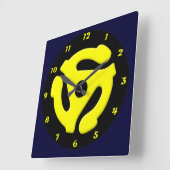 Carrée Horloge de 45 tr/min (Angle)