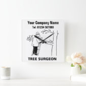 Carrée Horloge de dessin des services de chirurgien de l' (Maison)