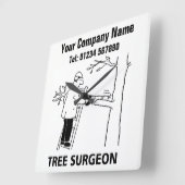 Carrée Horloge de dessin des services de chirurgien de l' (Angle)