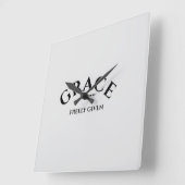 Carrée Horloge de grâce (Angle)