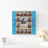 Carrée Horloge de Jésus et des Apôtres (Maison)