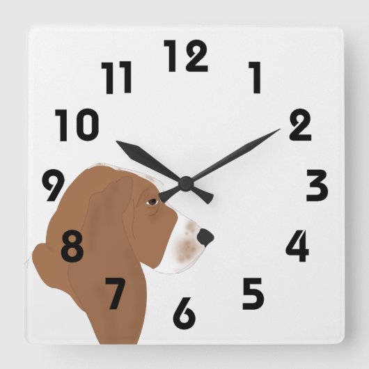 Carrée Horloge de la boucle (Recto)